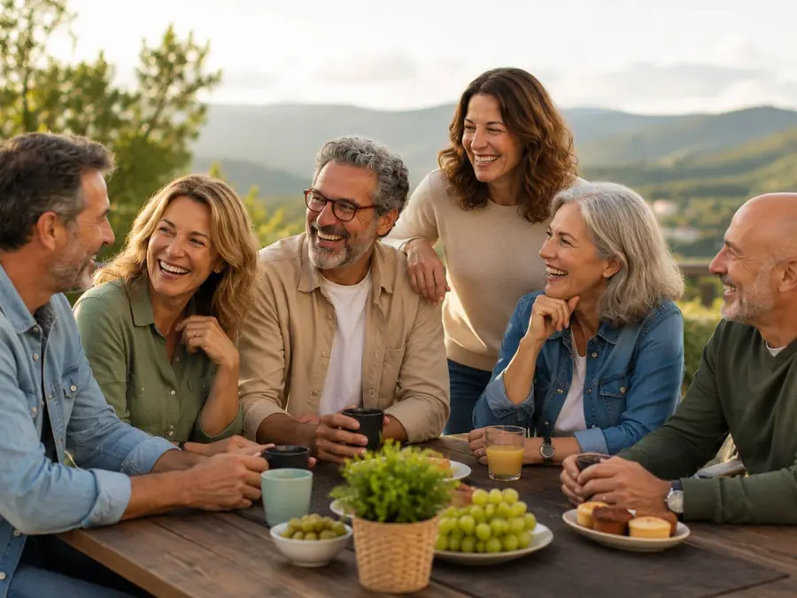Grupo para conocer gente de 55 a 65 años