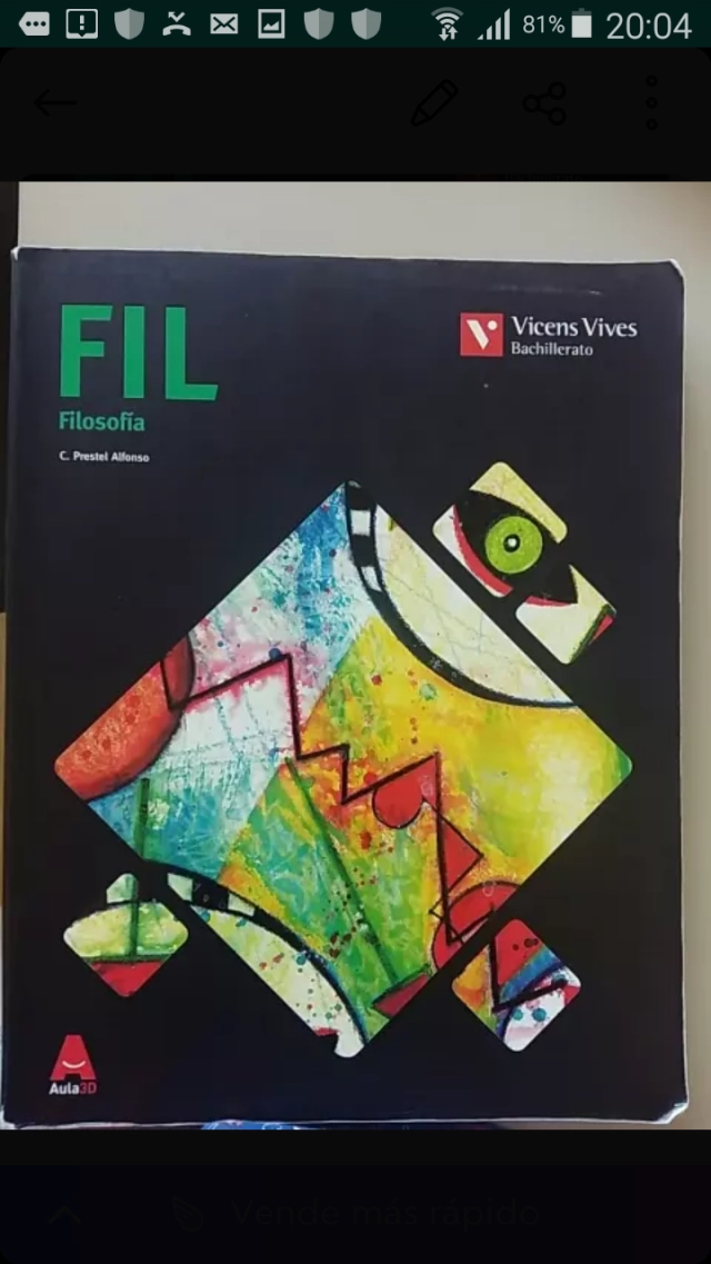 FILOSOFIA. EDITORIAL VICENS VI