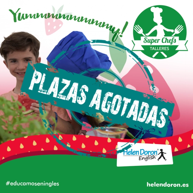 Taller Super Chefs para niños en inglés